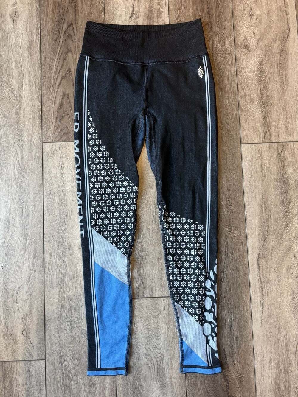 Free People Movement Elliot High Waist Legging Black XS/S -NWOT